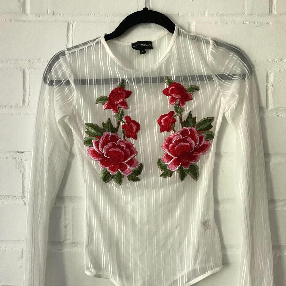 Floral bodysuit